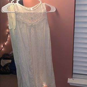 White xhilaration dress